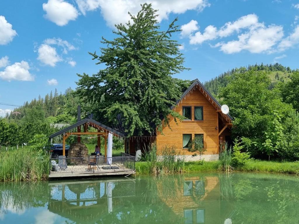 Moonlake Chalet Gainesti Exterior photo